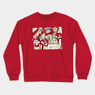 Troll Cat Felix Crewneck Sweatshirt